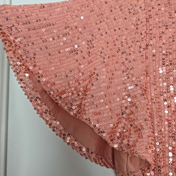 Sparkling Pink Party Dress - Picture 3 of 7